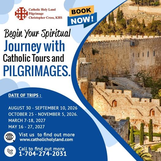New York, Travel, Memorable Holy Land Pilgrimage To Sacred Christian Sites