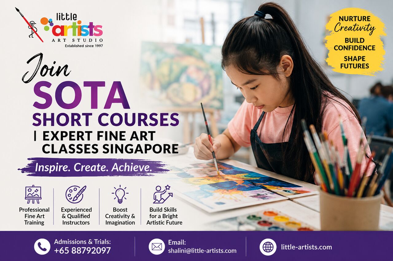 Singapore, Creative, Join SOTA Short Courses | Expert Fine Art Classes Singapore