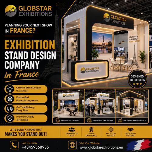 Paris, Event Planning, Exhibition Stand Design Company In France - Globstar Exhibitions