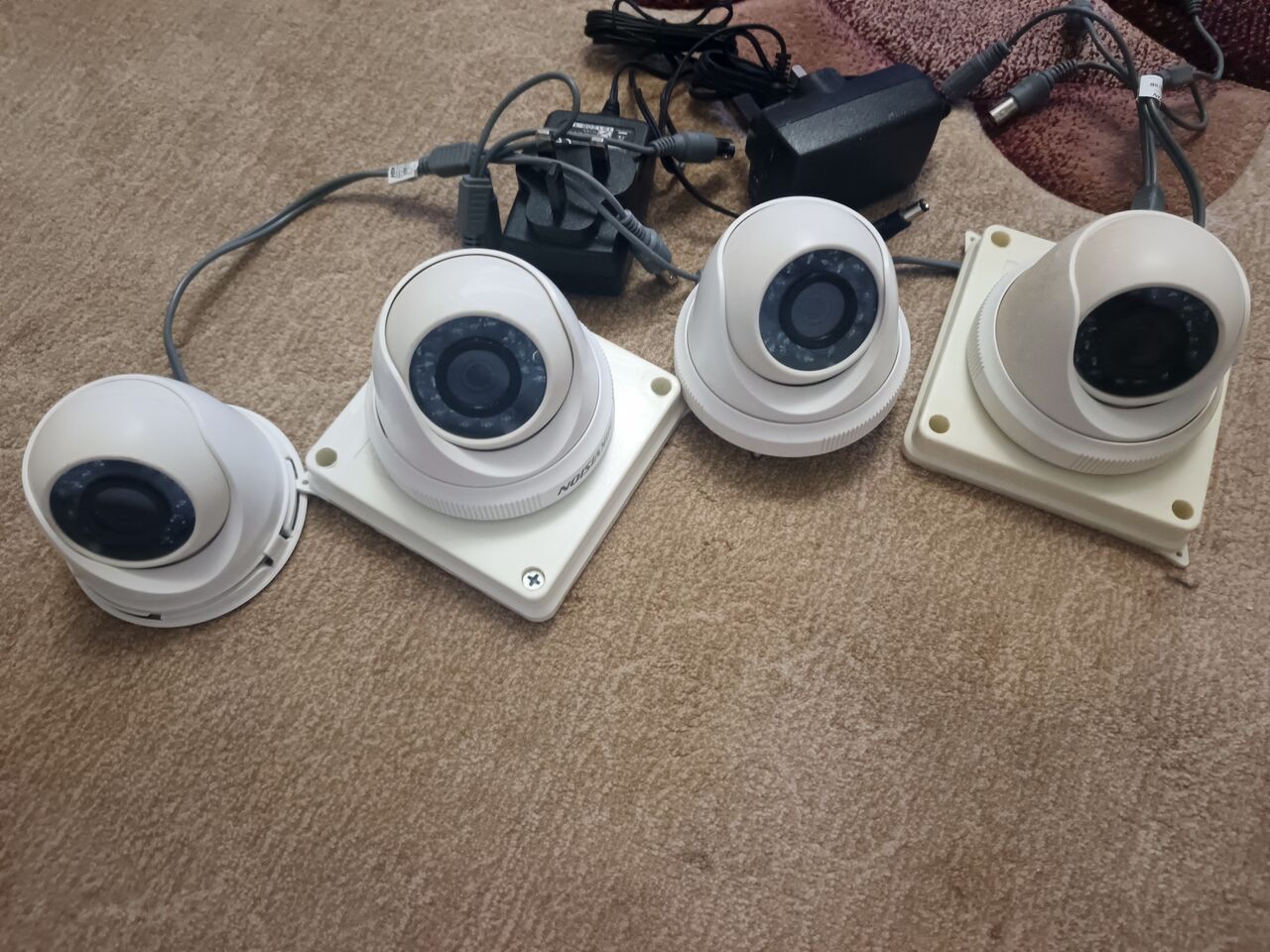 Jeddah, Electronics, SAR 150,  4 Hikvision Dome Security Cameras