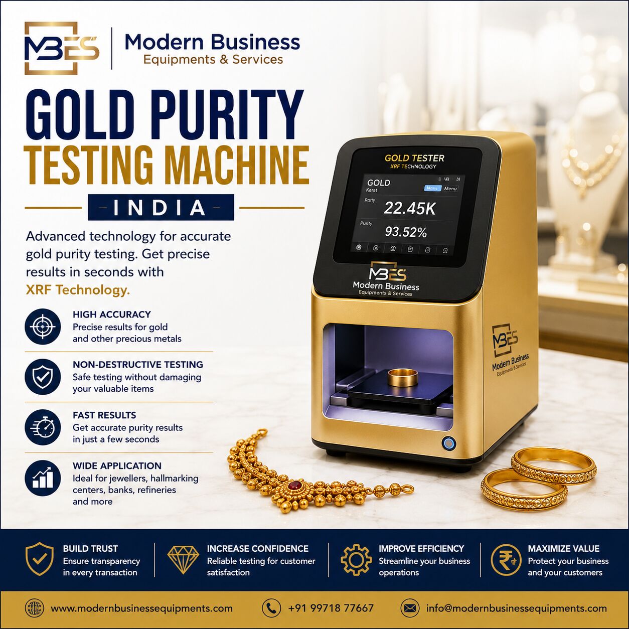 Punjab, Business, Gold Purity Testing Machine India
