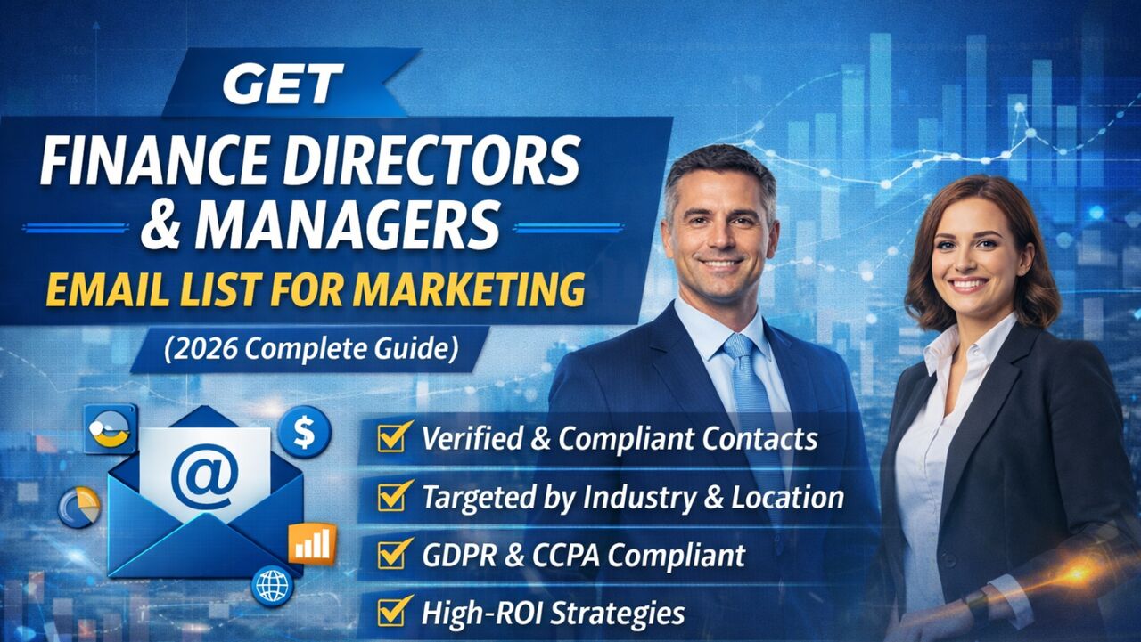 New York, Businesses For Sale, Need A Verified US Finance Directors & Managers Email List?