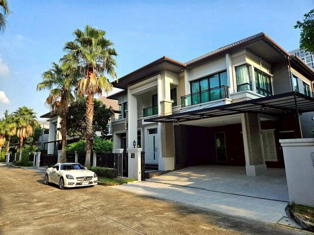 Bangkok, Villas, THB 155000,  80 Sq. Feet,  For Rent #Single House, Grand Bangkok Boulevard Village, Sathorn-Kanlapaphruek. #Near