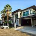 THB 155000,  80 Sq. Feet,  For Rent #Single House, Grand Bangkok Boulevard Village, Sathorn-Kanlapaphruek. #Near