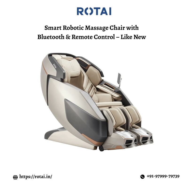 Jaipur, Machinery, INR 749999,  Smart Robotic Massage Chair With Bluetooth & Remote Control &ndash; Like New