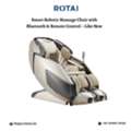 INR 749999,  Smart Robotic Massage Chair With Bluetooth & Remote Control &ndash; Like New