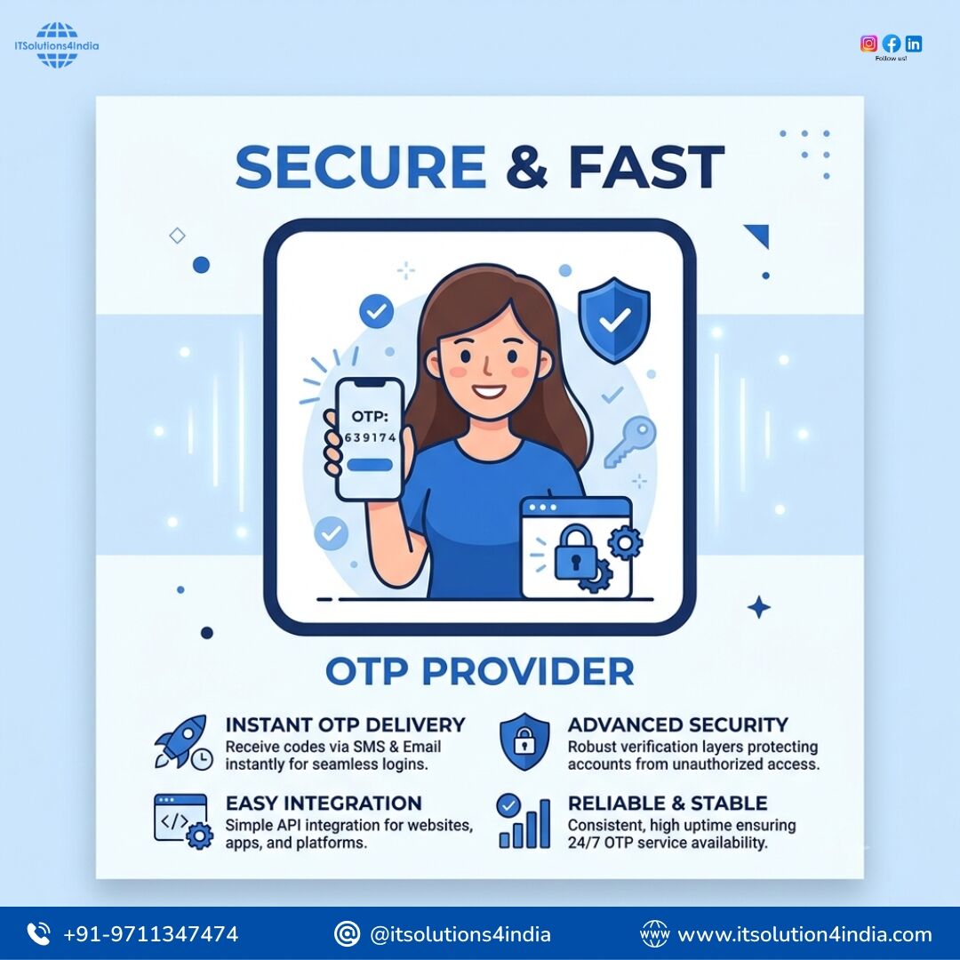 Mumbai, Business, OTP SMS Service Provider &ndash; Secure & Instant OTP Verification Solutions