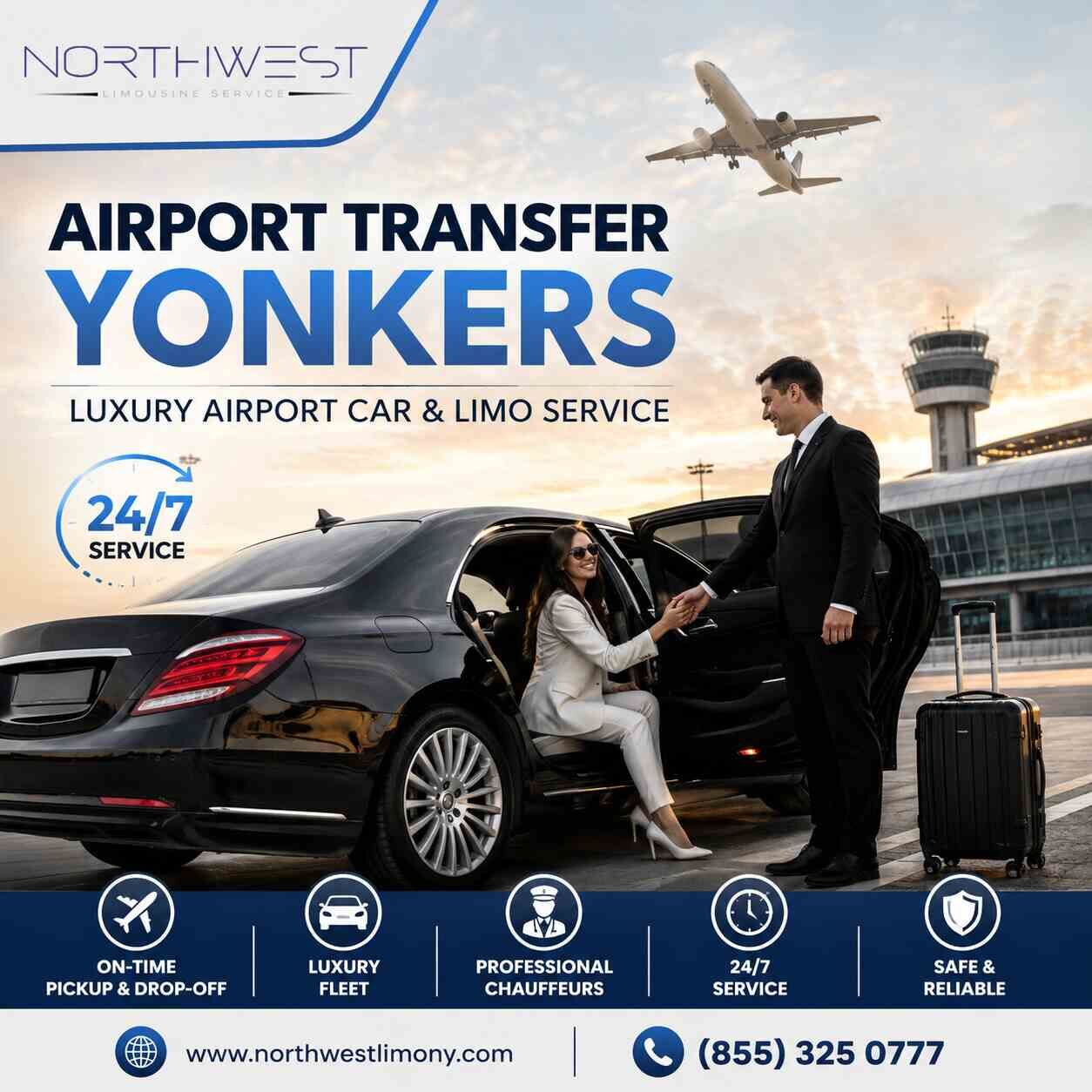 New York, Travel, Airport Transfer Yonkers | Luxury Airport Car & Limo Service 24/7