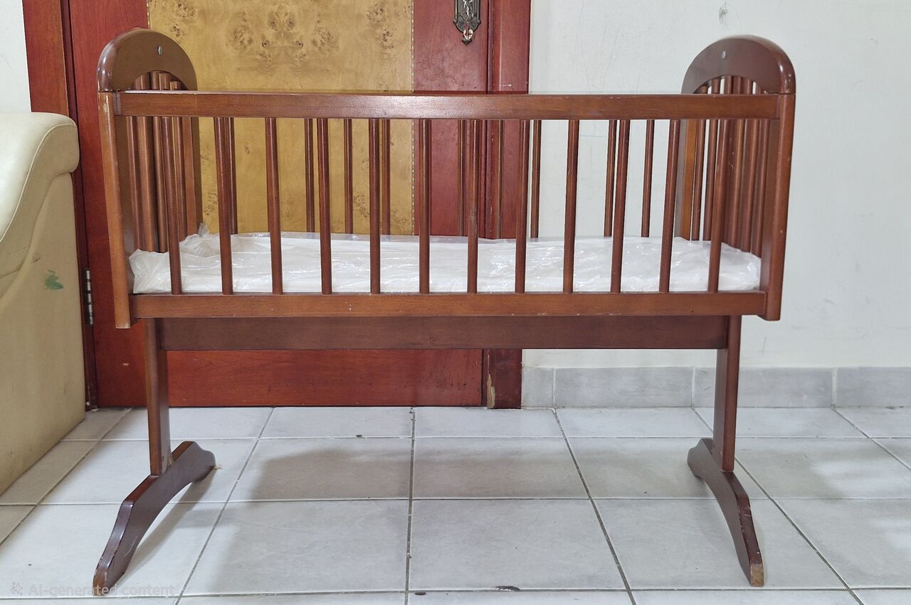 Al Seef, Baby & Kid Stuff, BHD 20,  Baby Cradle With Swing