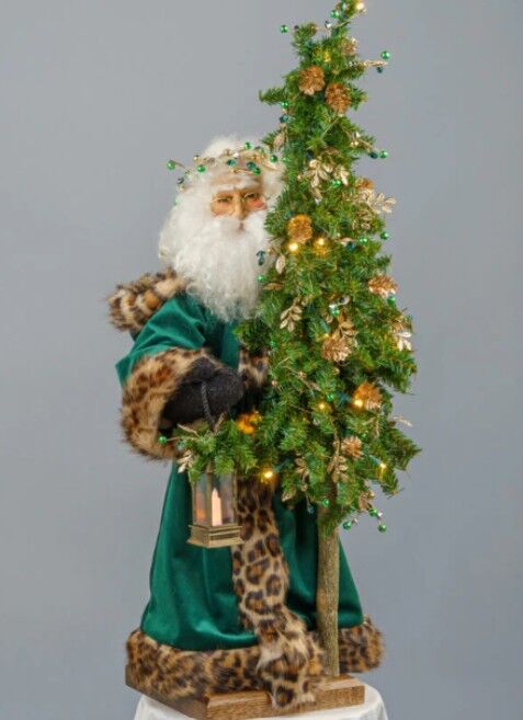 New York, Collectibles, USD 559,  Buy Luxury Ditz Santa Statues For Memorable Holiday Displays - A Coastal Christmas