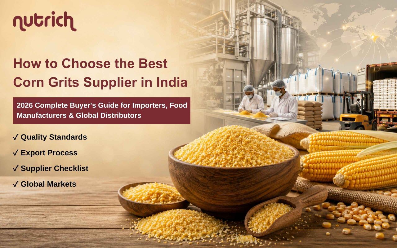 Mumbai, Food, Corn Grits Manufacturer, Supplier & Exporter In India | Nutrich Corn Grits