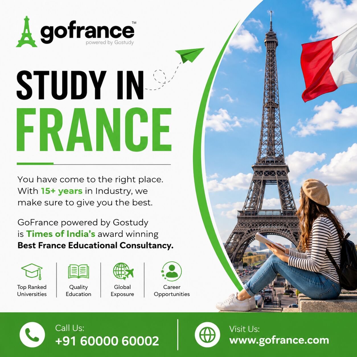 Chennai, Lessons Offered, Study In France With Trusted France Education Consultants | Go France