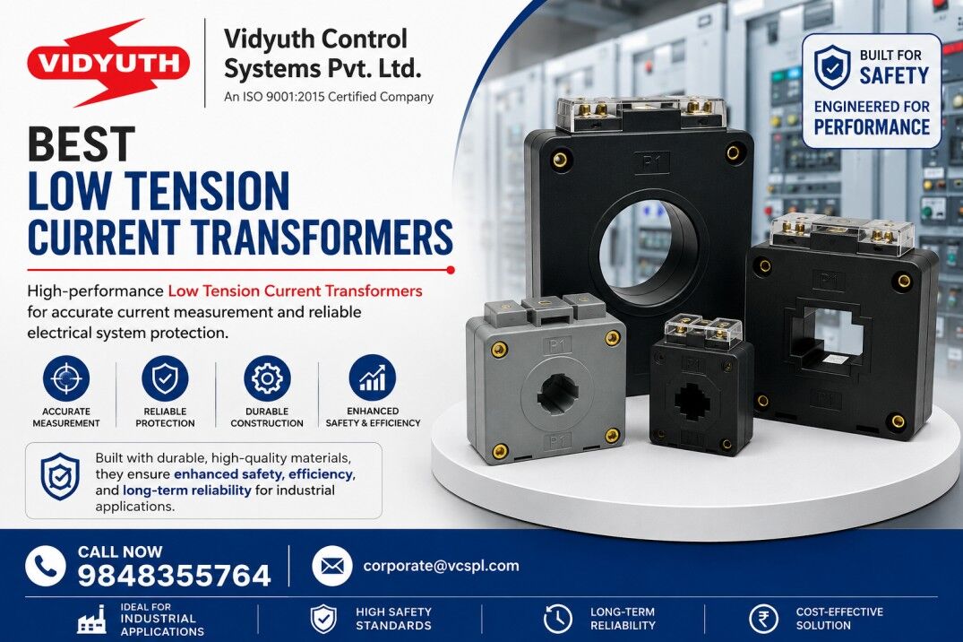 Hyderabad, Business, Best Low Tension Current Transformers For Industrial Use | Vidyuth Control Systems
