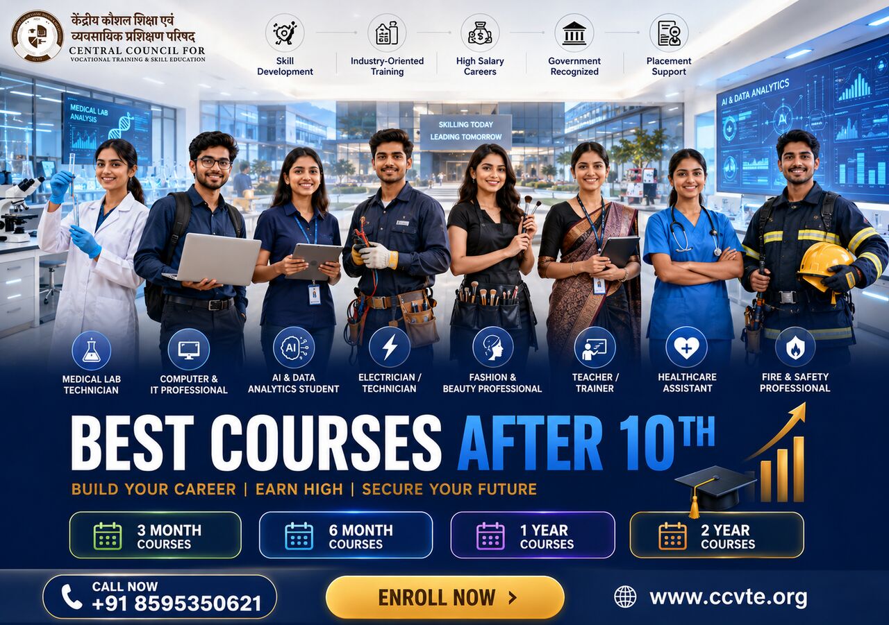 New Delhi, Education, Best High Salary Courses After 10th &ndash; Apply Now