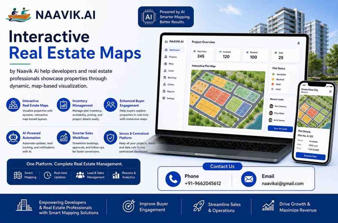 Mumbai, Real Estate, Interactive Real Estate Maps For Property Visualization - Naavik Ai