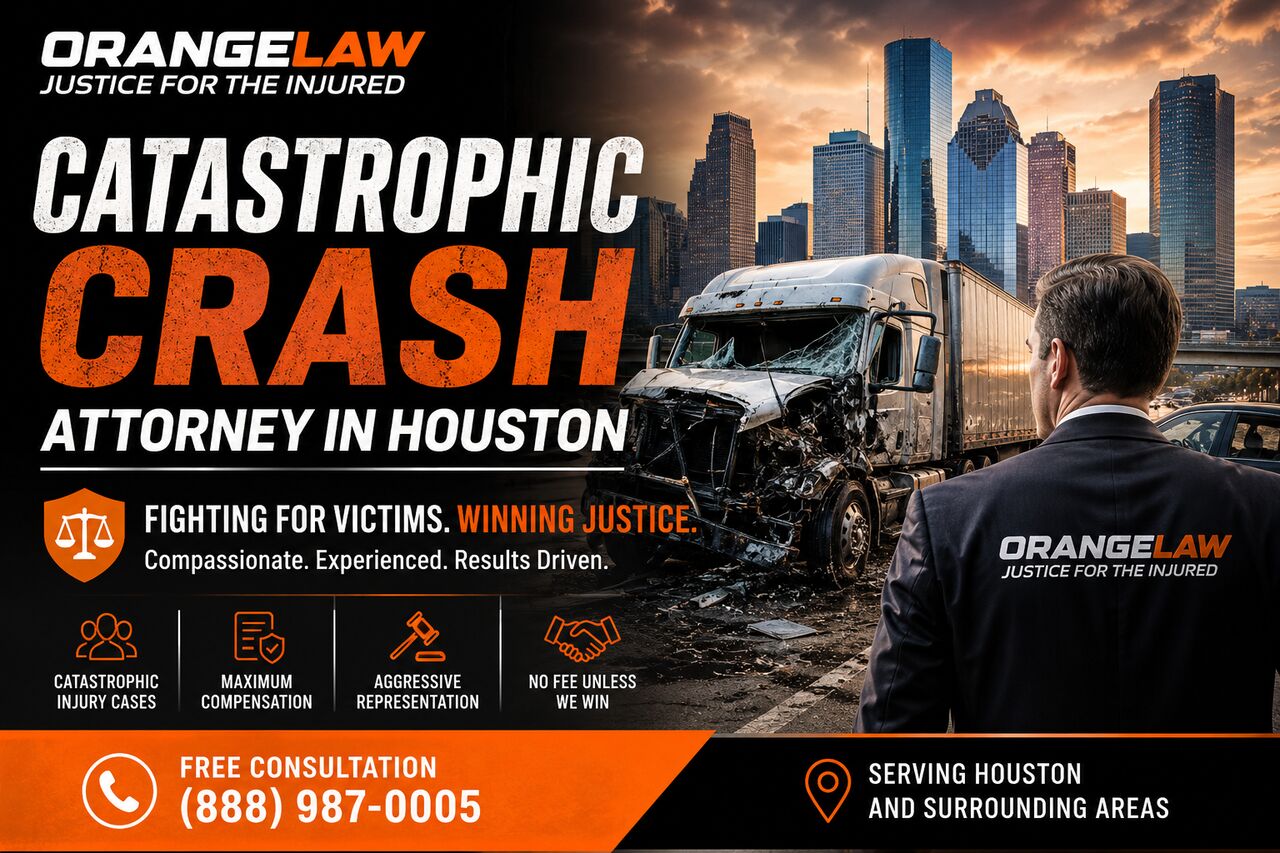 Houston, Legal, Catastrophic Crash Attorney In Houston | Orange Law