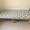 SAR 350,  Two Single Bed With Mattress (New)