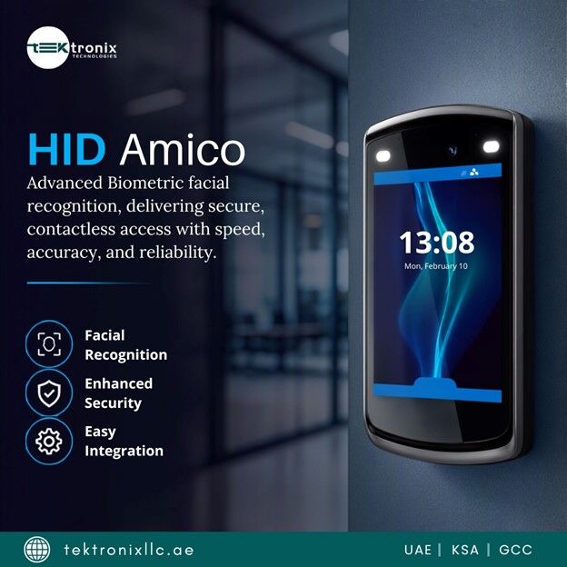 Dubai, Computer, Transform Access Control With HID Amico Via Tektronix