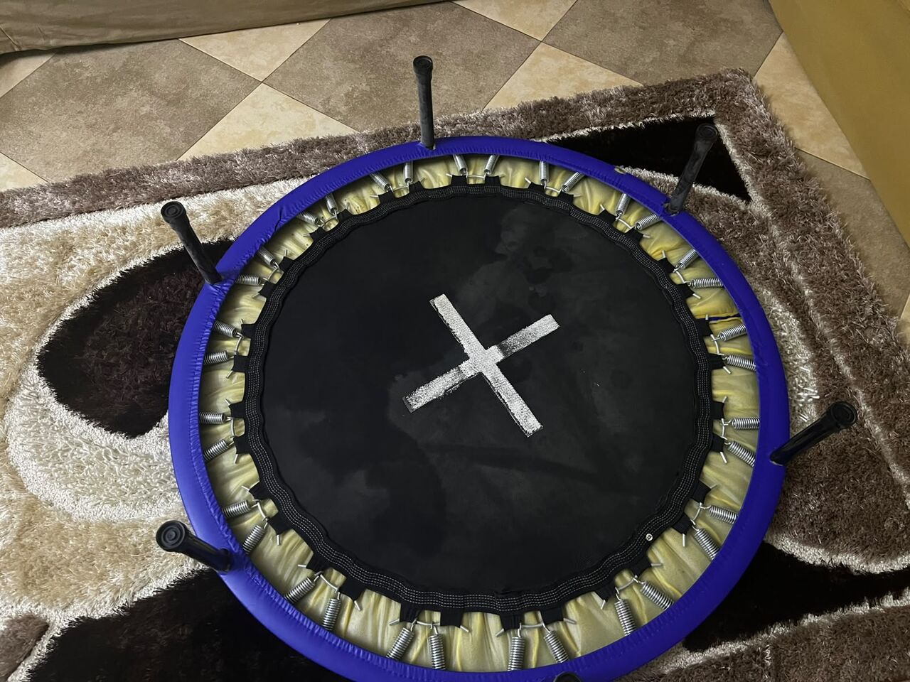 Riyadh, Sporting Goods, SAR 110,  Selling A Mini Trampoline