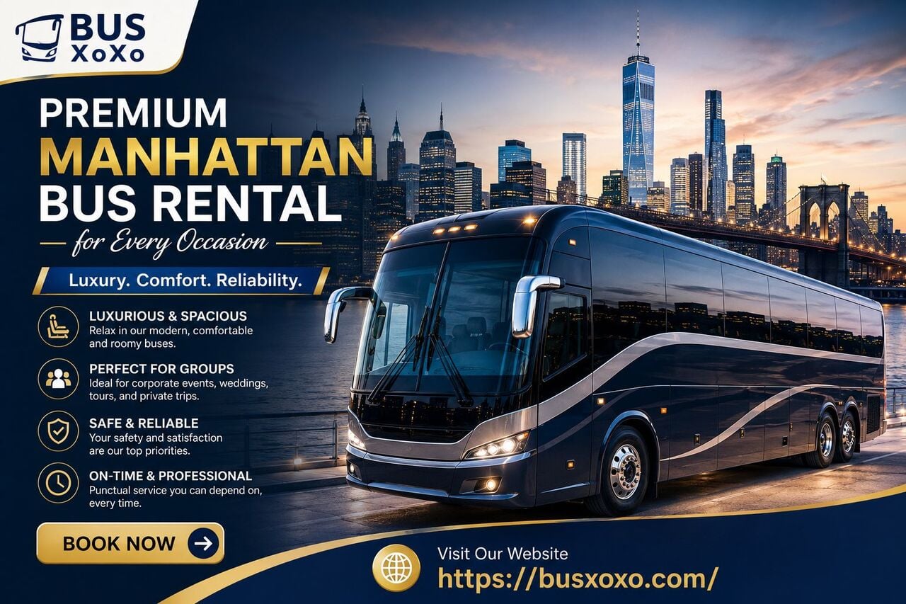 New York, Travel, Premium Manhattan Bus Rental For Every Occasion