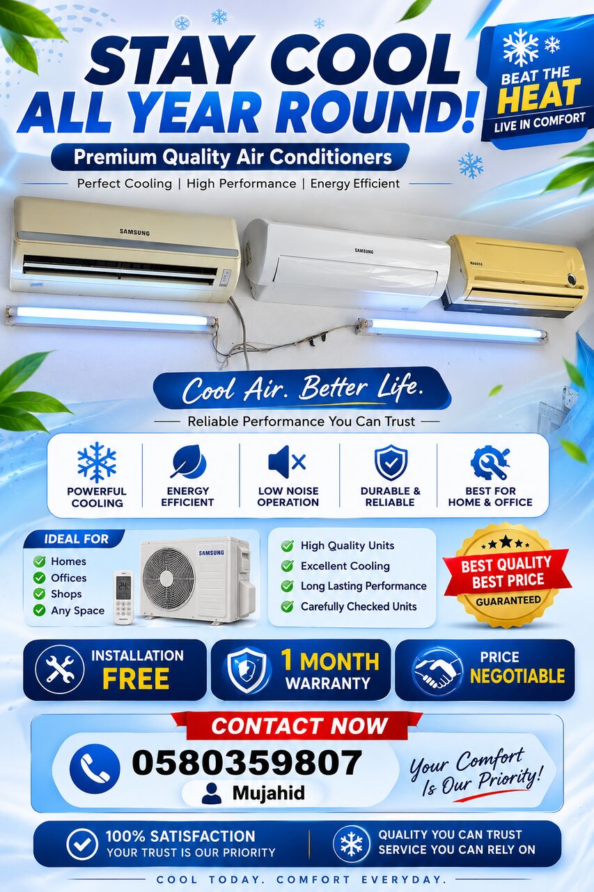 Riyadh, Air Conditioners, Air  Conditioner
