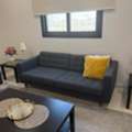 SAR 1600,  IKEA LANDSKRONA 3-Seat Sofa Gunnared Dark Grey/Metal