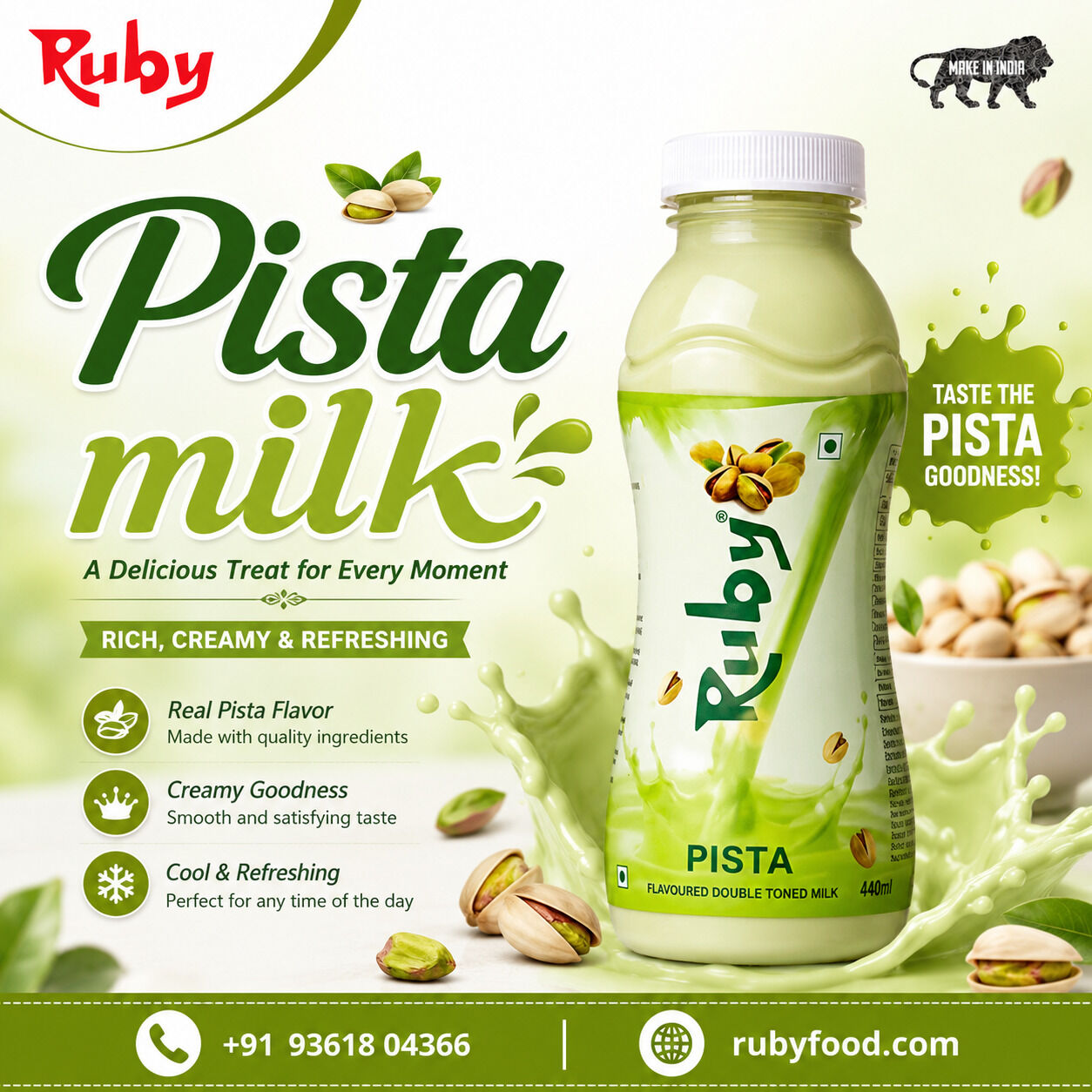 Madurai, Food & Drink, Buy Pista Milk In Madurai, Tamil Nadu