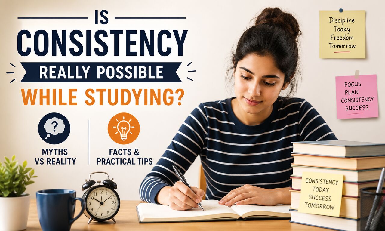 Mumbai, General, Is Consistency Really Possible While Studying? | Myths & Tips