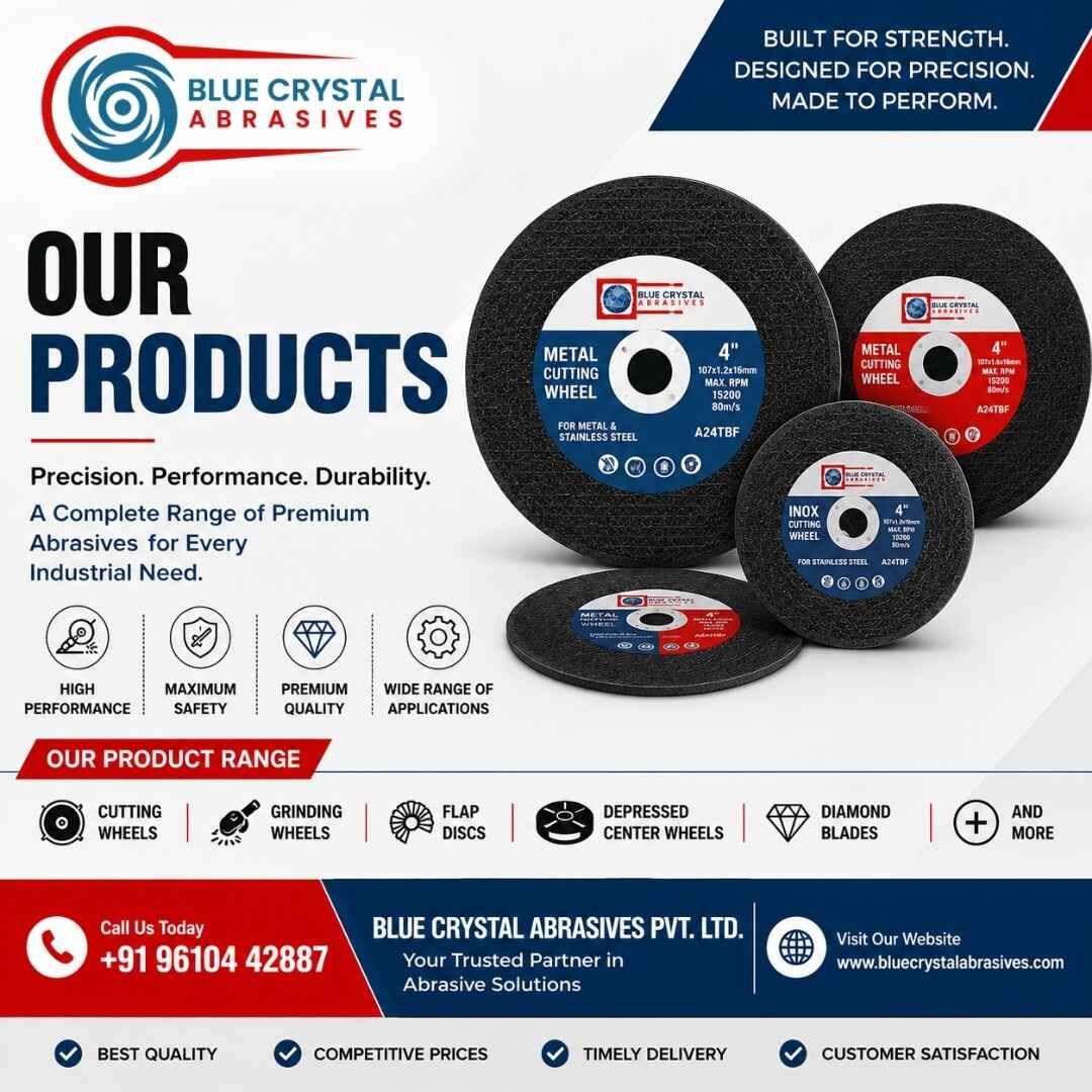 Jaipur, Industrial Machinery, INR 0500,  Abrasive Cutting Wheel Manufacturer|Premium Industrial Cutting Wheels