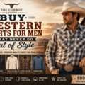 USD 33,  Buy Western Shirts For Men That Never Go Out Of Style | The Cowboy Legend