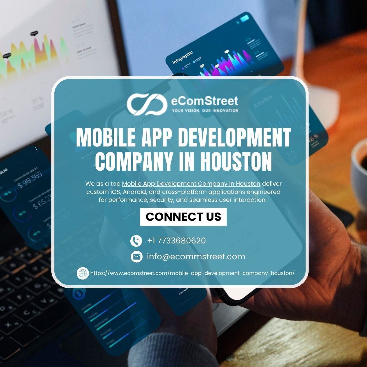 Houston, Mobile Apps, Mobile App Development Company In Houston For Custom Android & IOS Business Solutions