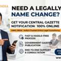Official Gazette Name Change Service Online | Vakil India