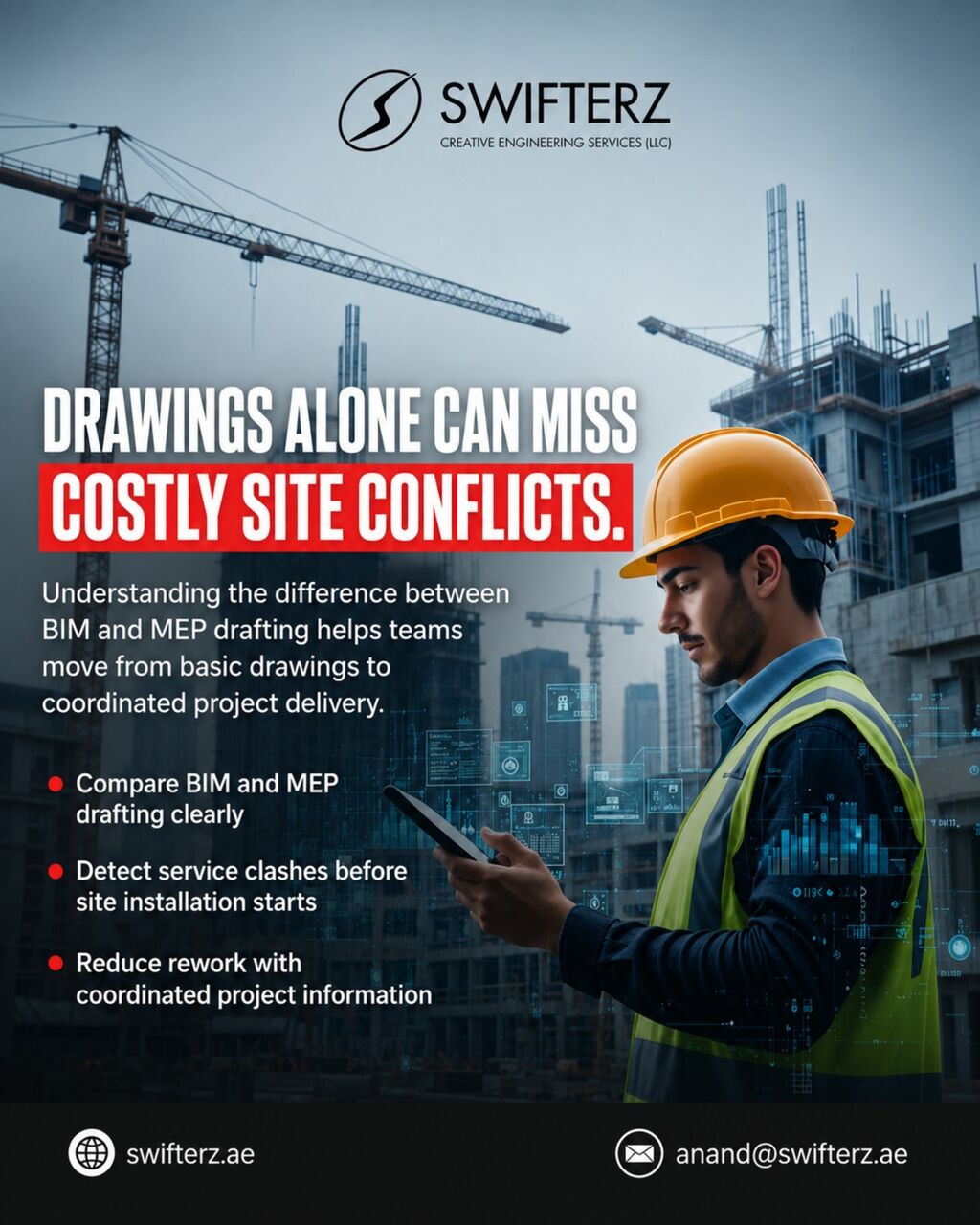 Dubai, Construction, BIM And MEP Drafting Services UAE