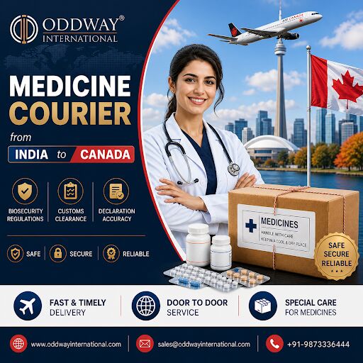 Toronto, Industrial Machinery, Medicine Courier From India To Canada - Oddway