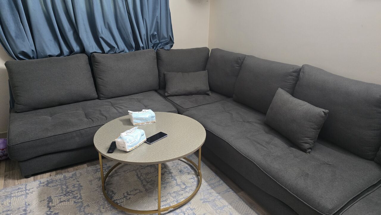 Al Yarmouk, Furniture, SAR 390,  11 Seater Majlis Sofa (Grey) For Sale