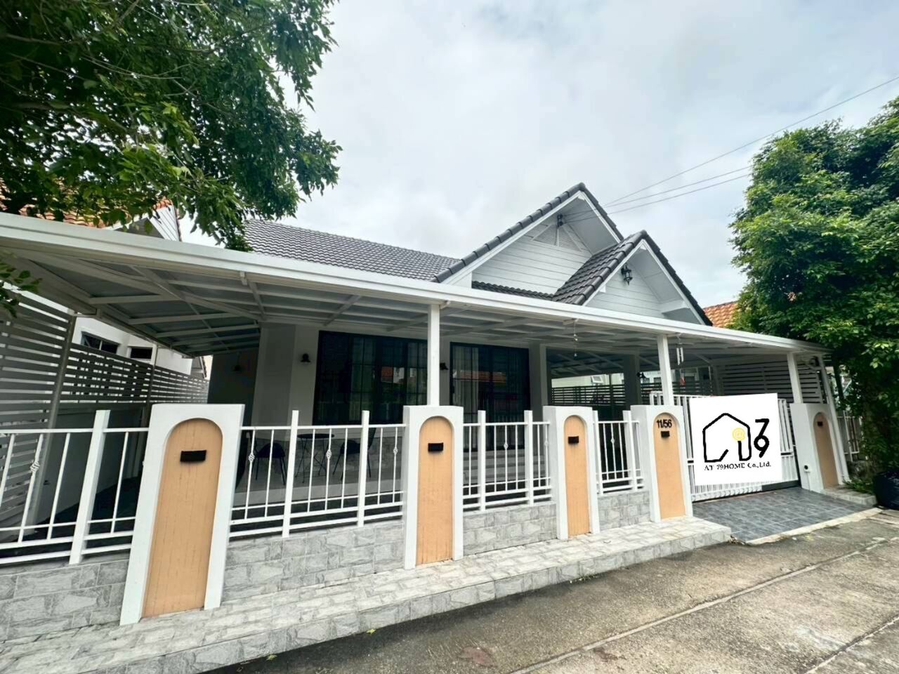 Bangkok, Villas, THB 20000,  51 Sq. Feet,  Single House For Rent, Ton Rak, Near Thap Ma Intersection, Rayong City. With Furniture