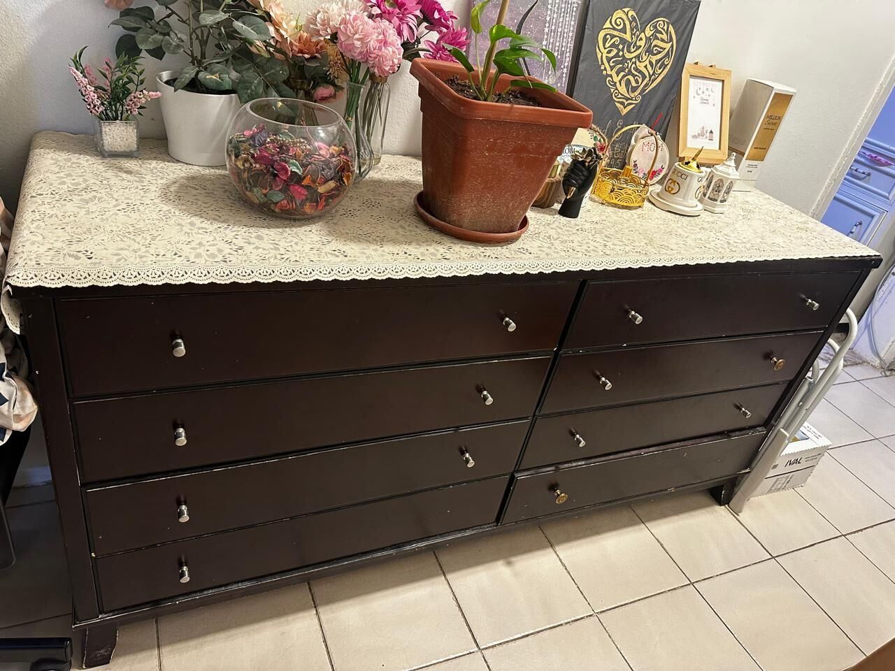 Riyadh, Furniture, SAR 550,  King SizeBed,Ortho Mattress,DressingTable,Buffet Table,dining Table, Chest Drawers