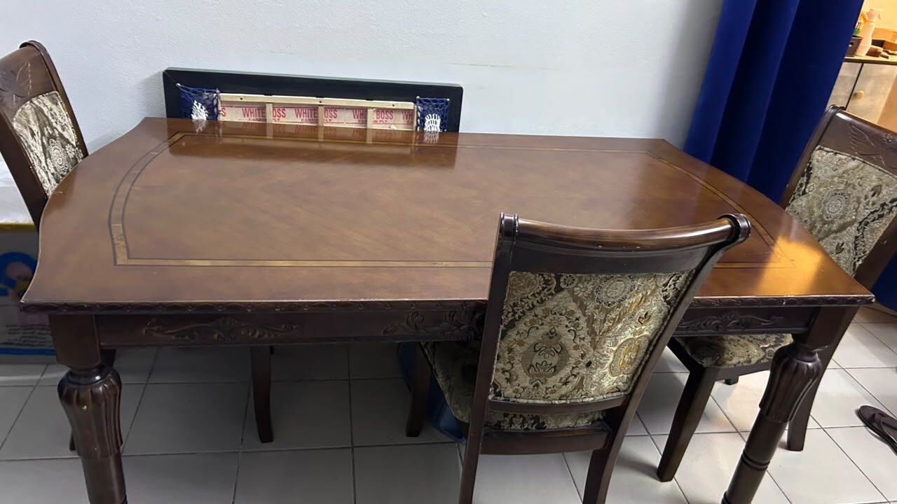 Riyadh, Furniture, SAR 550,  King SizeBed,Ortho Mattress,DressingTable,Buffet Table,dining Table, Chest Drawers