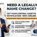 Change Your Name Legally - Online Gazette Notification Service