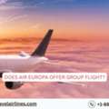 Does Air Europa Offer Group Flight?