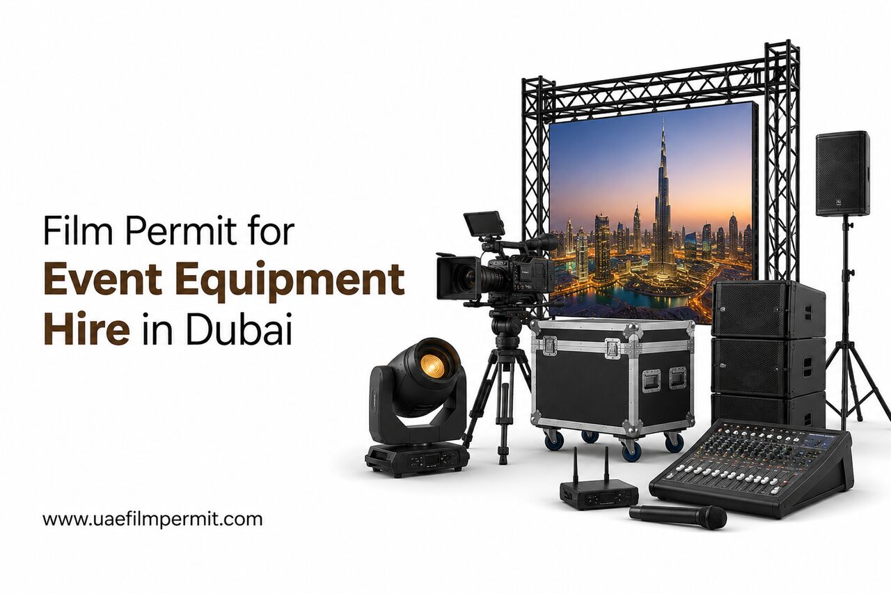 Dubai, Photography, Get A Filming Permit In Dubai | Fast Approval | UAE Film Permit