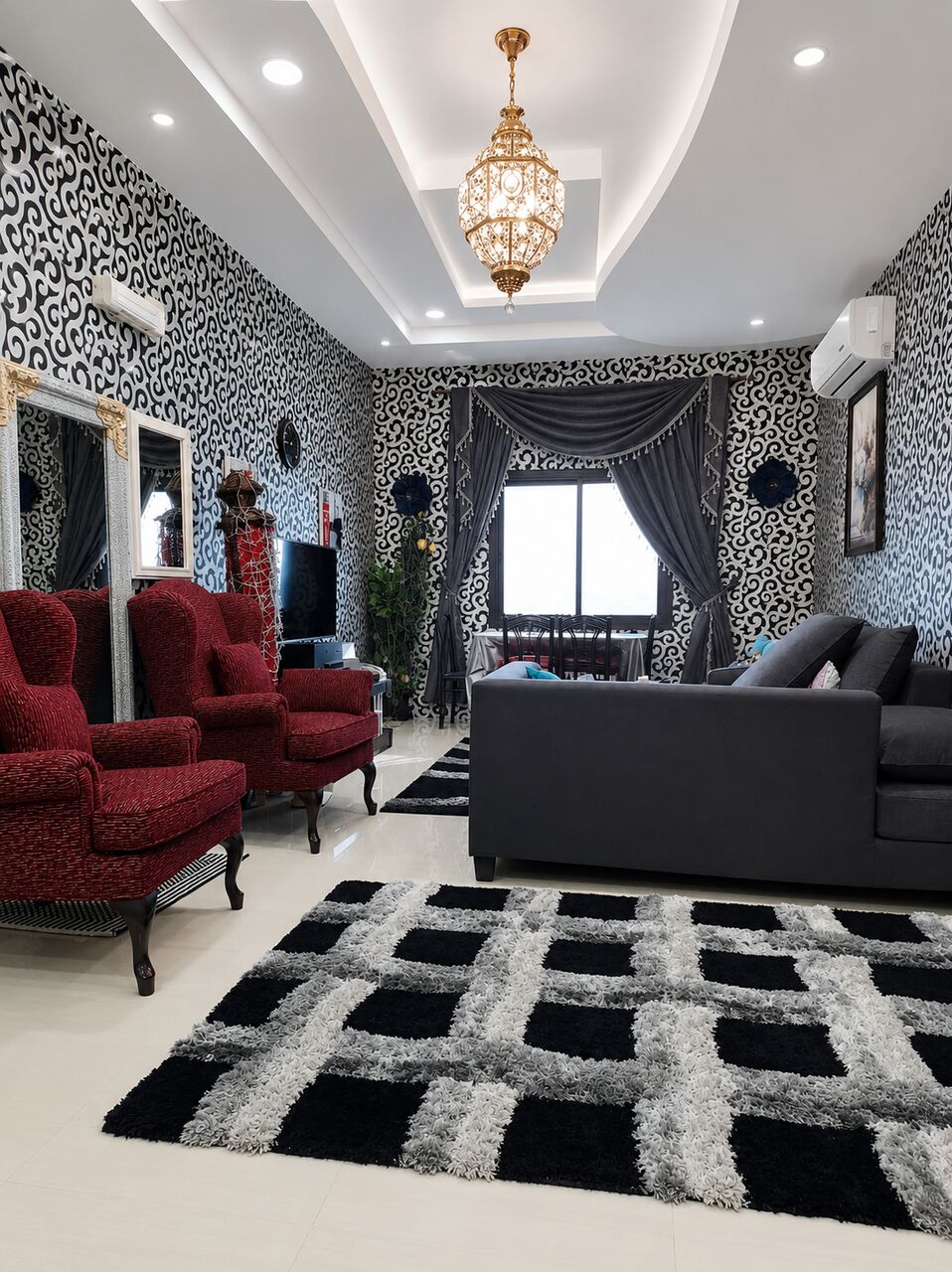 East Riffa, Apartments, Flats, Houses & Villas, BHD 350/month,  Furnished,  2 BR,  For Rent &ndash; Fully Furnished Apartment In East Riffa (Al Buhair).