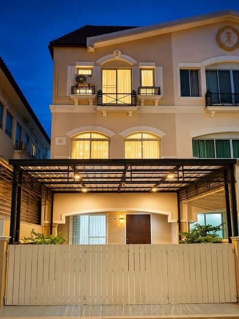 Bangkok, Real Estate For Sale, THB 4990000,  4 BR,  20 Sq. Feet,  Townhome For Sale, 3 Floors, 20.6 Sq M, Baan Klang Muang Project, The Royal Monaco,