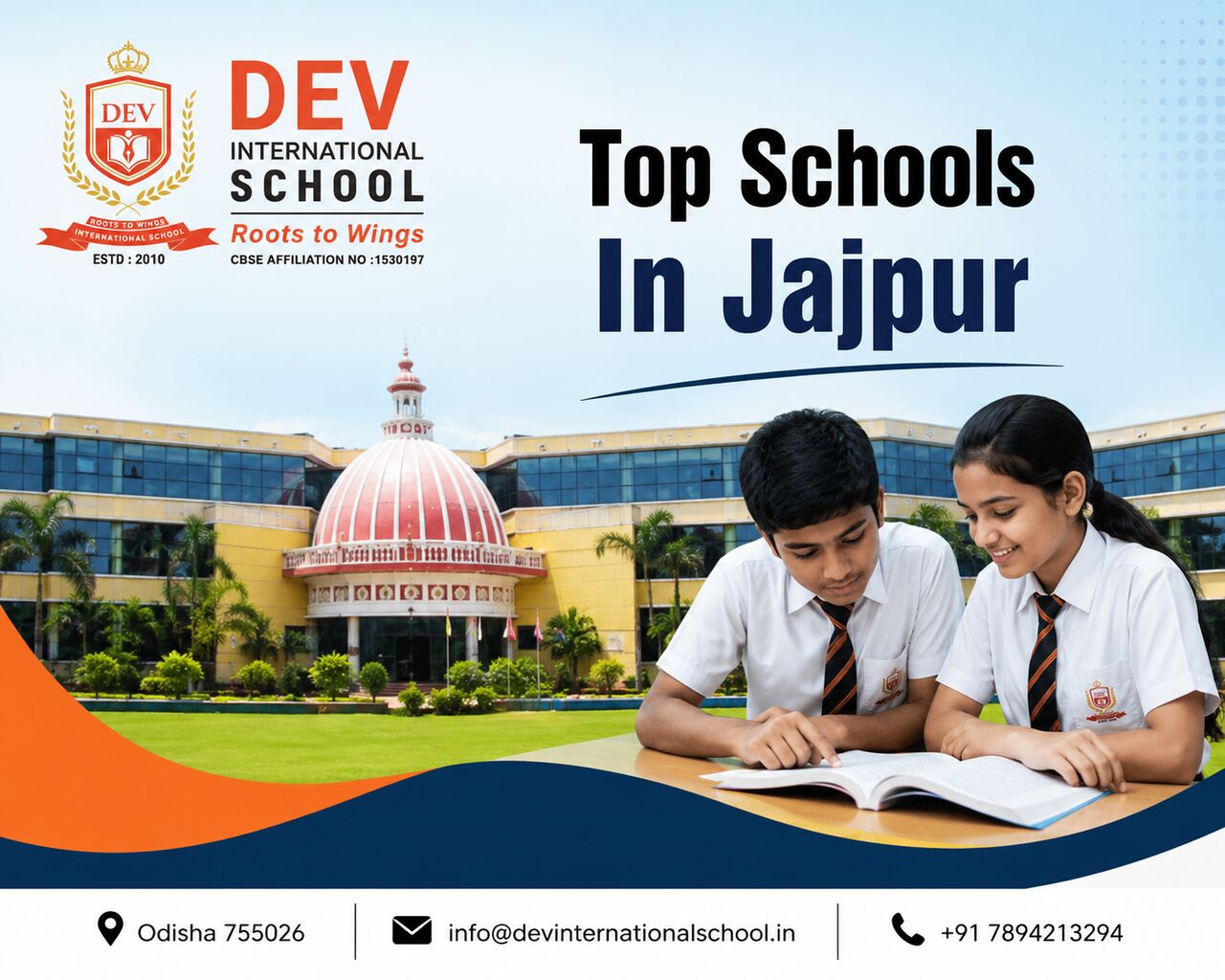 Odisha, Lessons Offered, Top Schools In Jajpur