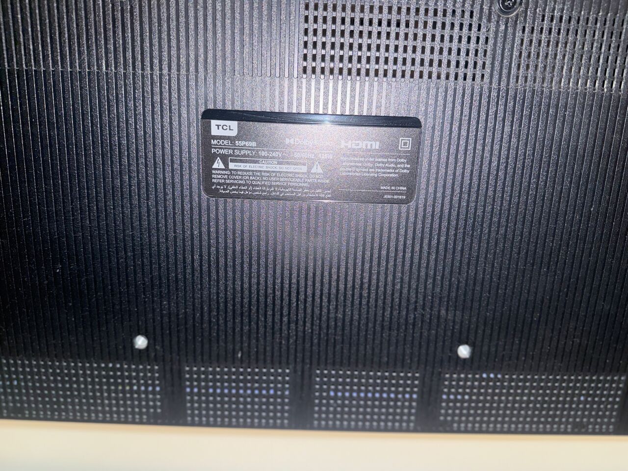 Al Muruj, Electronics, SAR 925,  Urgent Move Out Sale - 55 Inch TCL 4K HDR Google TV