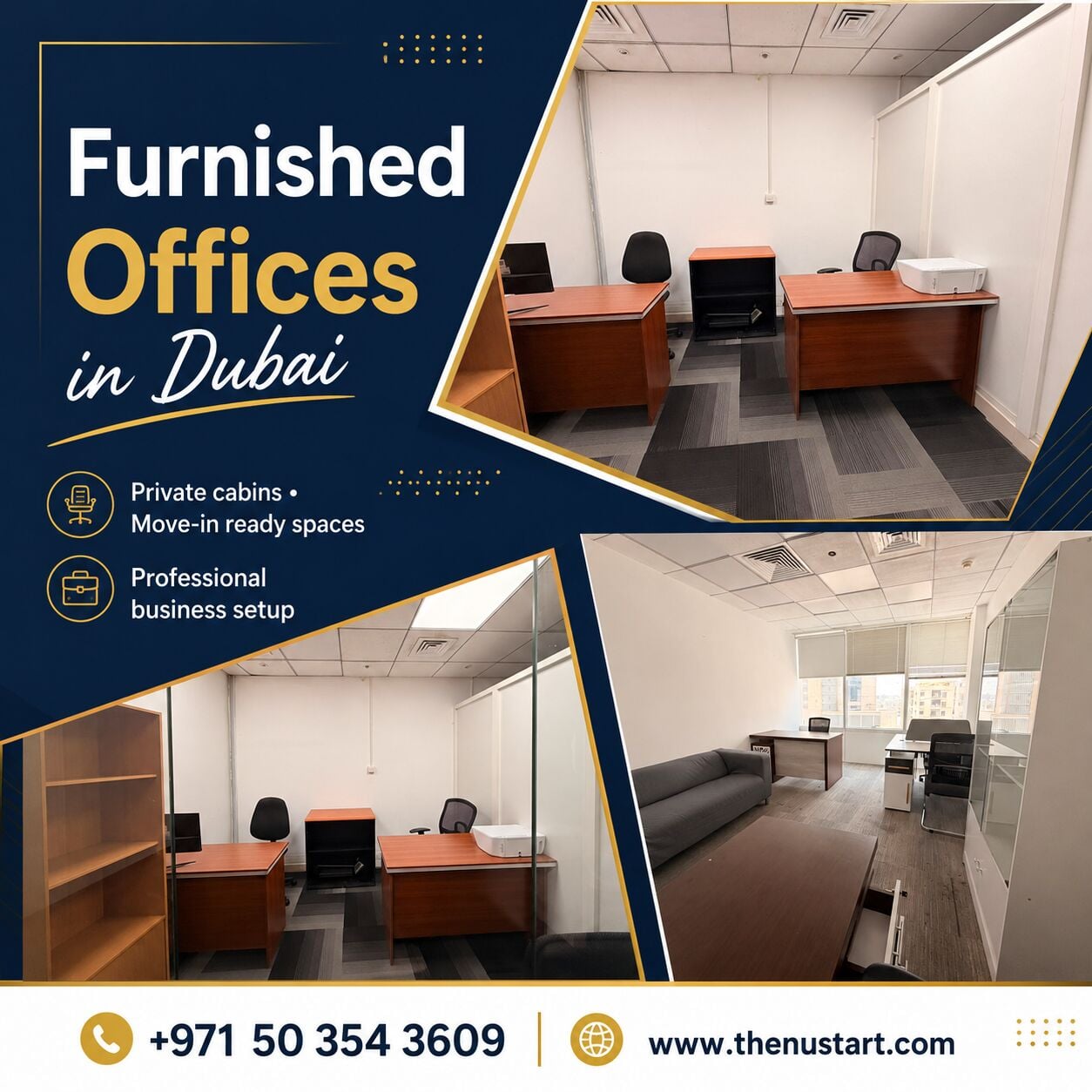 Dubai, Offices, AED 14000,  10 Sq. Meter,  Office Space For Rent In Dubai &ndash; From AED 14,000