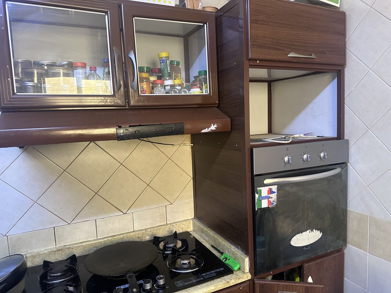 Al Malqa, Furniture, SAR 1000,  Kitchen Shelf With Appliance Flash Sale