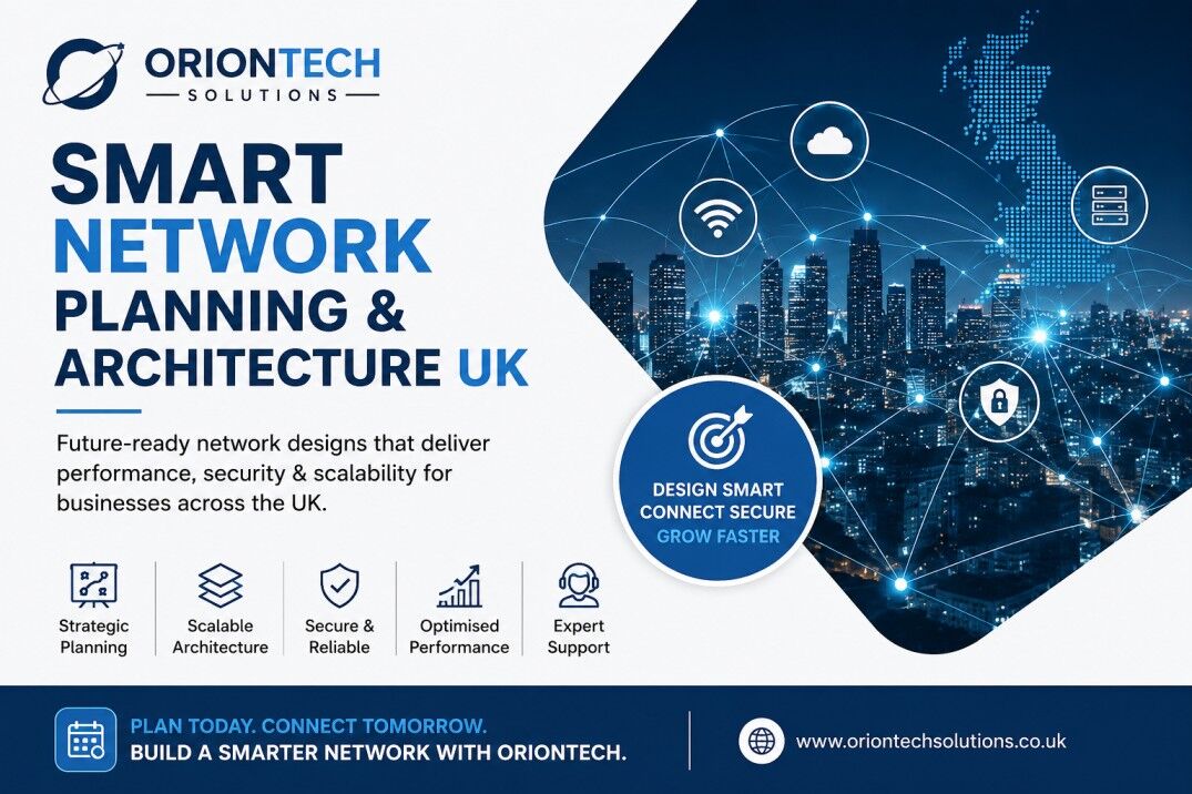 London, Computer, Smart Network Planning & Architecture UK &ndash; OrionTech Solutions