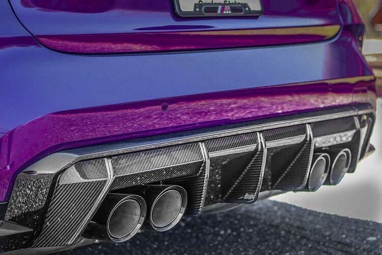 New York, Auto Parts, USD 629,  BMW G80 G82 G83 M3 M4 Dry Carbon Fiber Rear Diffuser
