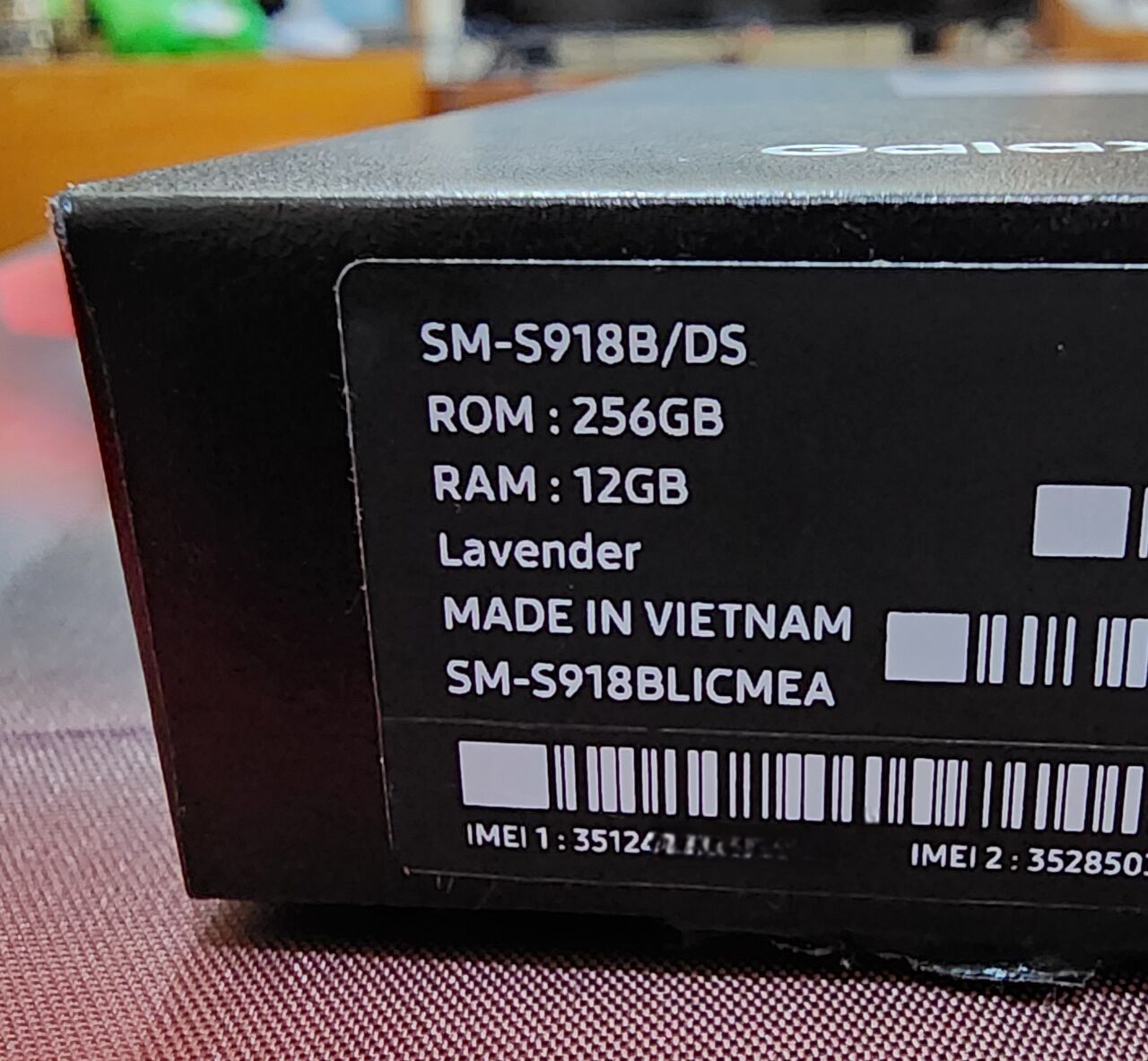 Jeddah, Mobile Phones, SAR 2200,  Samsung Galaxy S23 Ultra Lavender ( 256 GB Storage / 12 GB RAM) For Sale